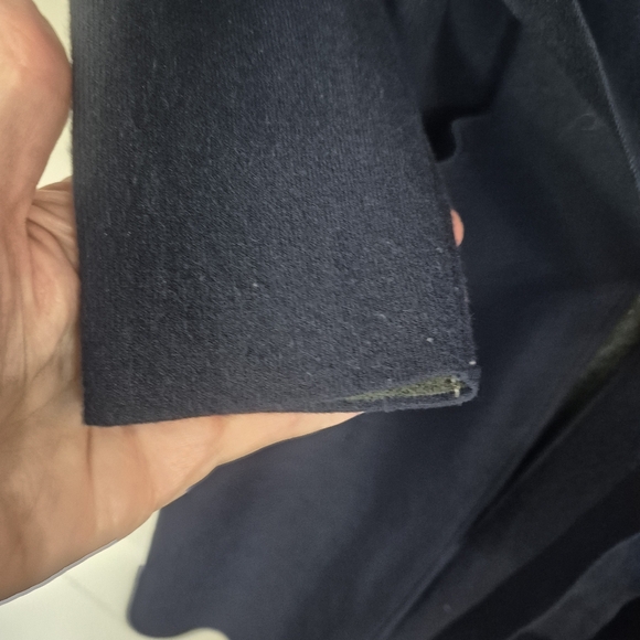 Babaton Aritzia Ty Navy Cardigan Mid Length Self Tie XXS - Picture 7 of 9